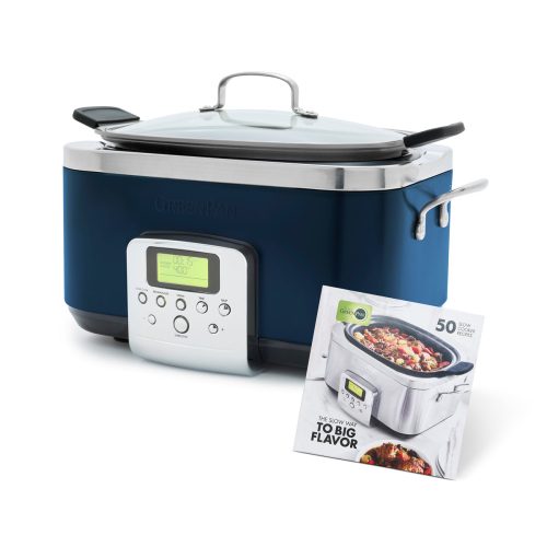 Slow cooker with 50 recipe cookbook