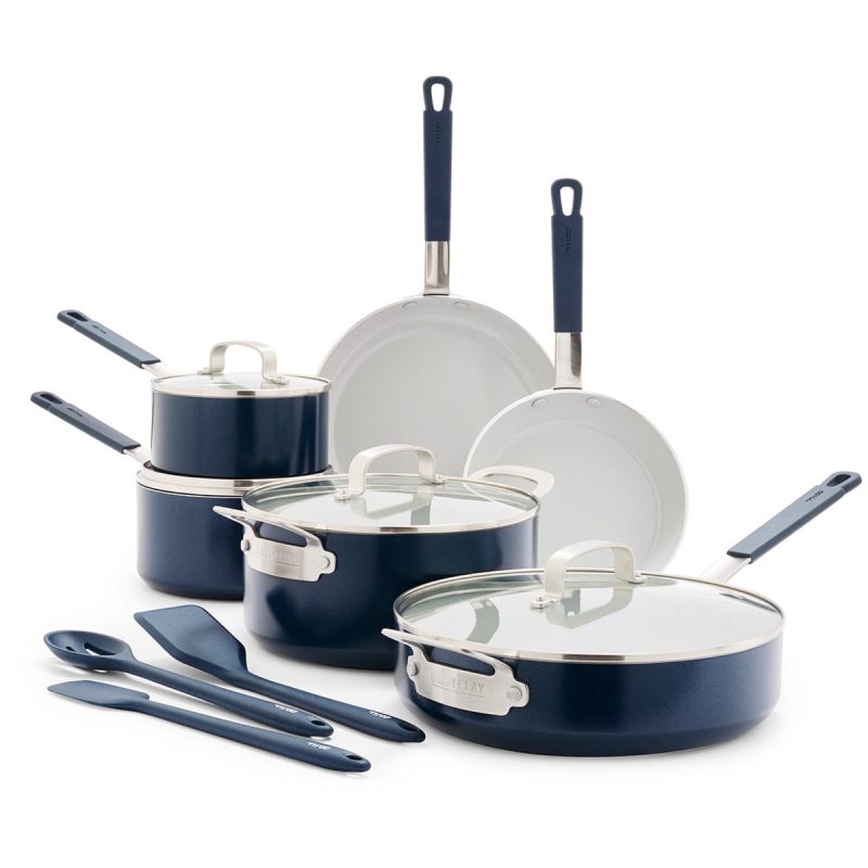 Bobby Flay ceramic nonstick cookware set